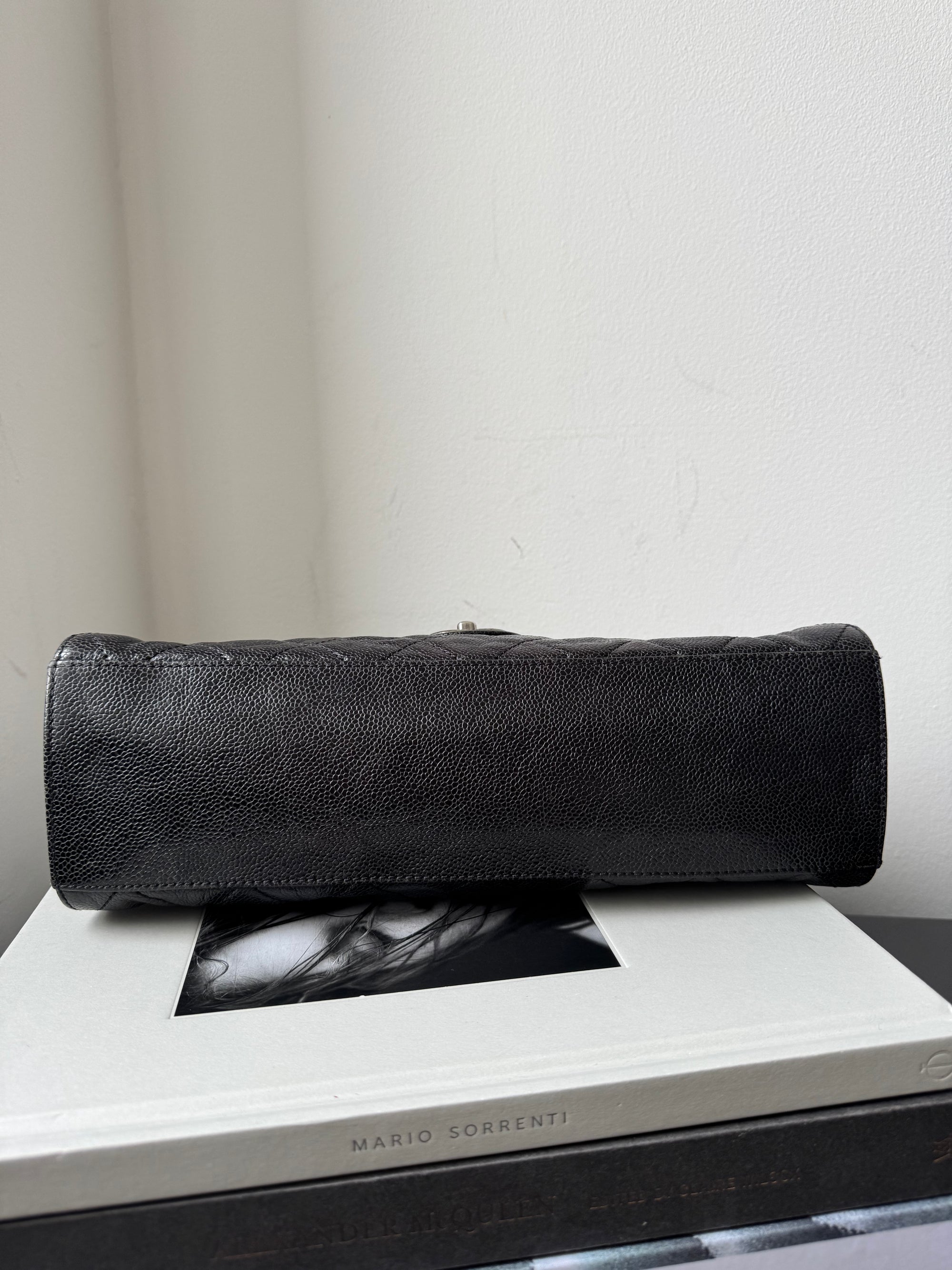 Chanel Paris-Edinburgh Crumpled Crave Jumbo Flap (2012)