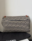 Chanel Coco Striped Jersey Sailor Flap (2014)