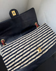 Chanel Coco Striped Jersey Sailor Flap (2014)