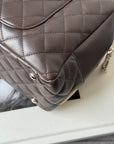 Chanel Cambon Ligne Bowler In Brown Lambskin (2005)