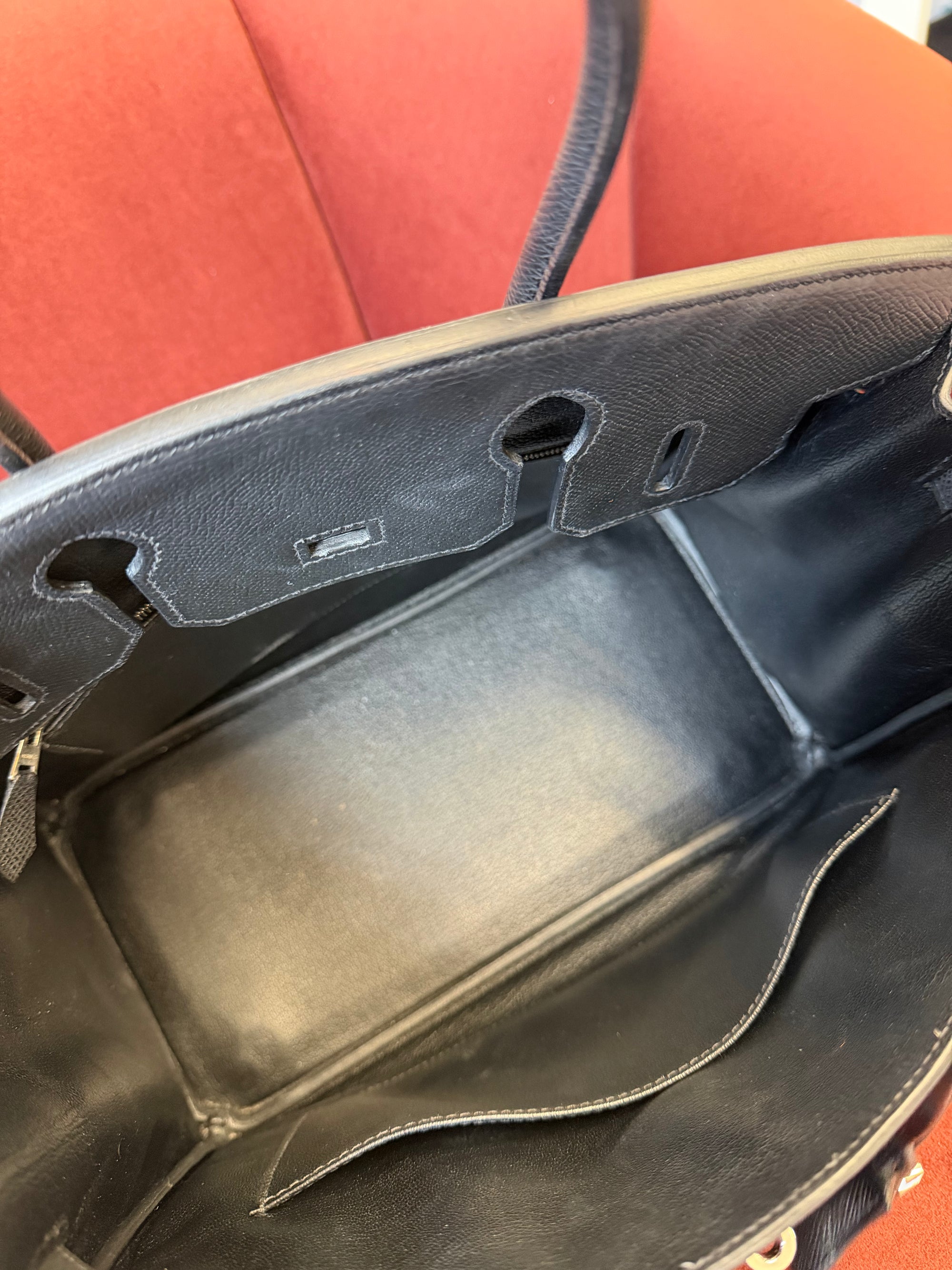 Hermès Birkin 30 In Black Epsom (2006)