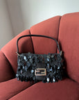 Fendi Vintage Beaded Paillette Baguette