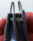 Hermès Birkin 40 In Black Box Calf (1997)