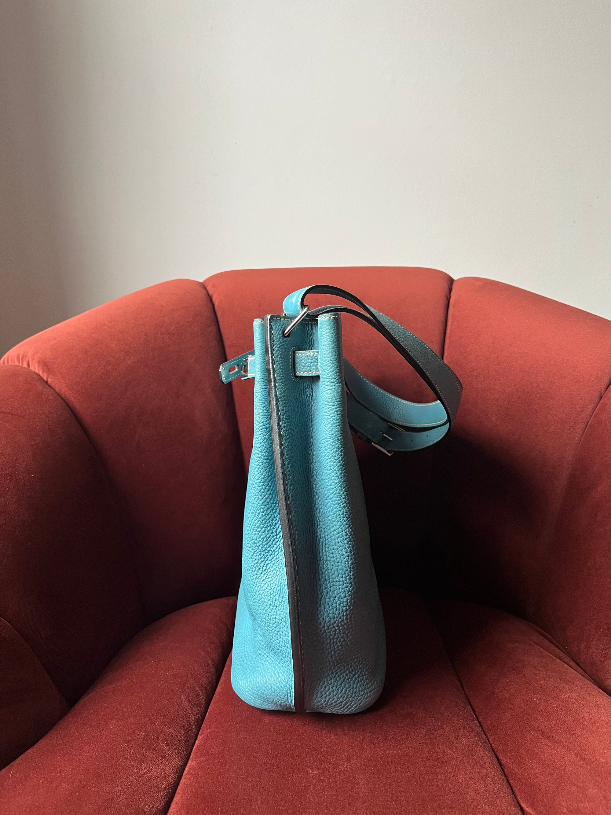 Hermès So Kelly 22 In Bleu Jean Togo (2010)