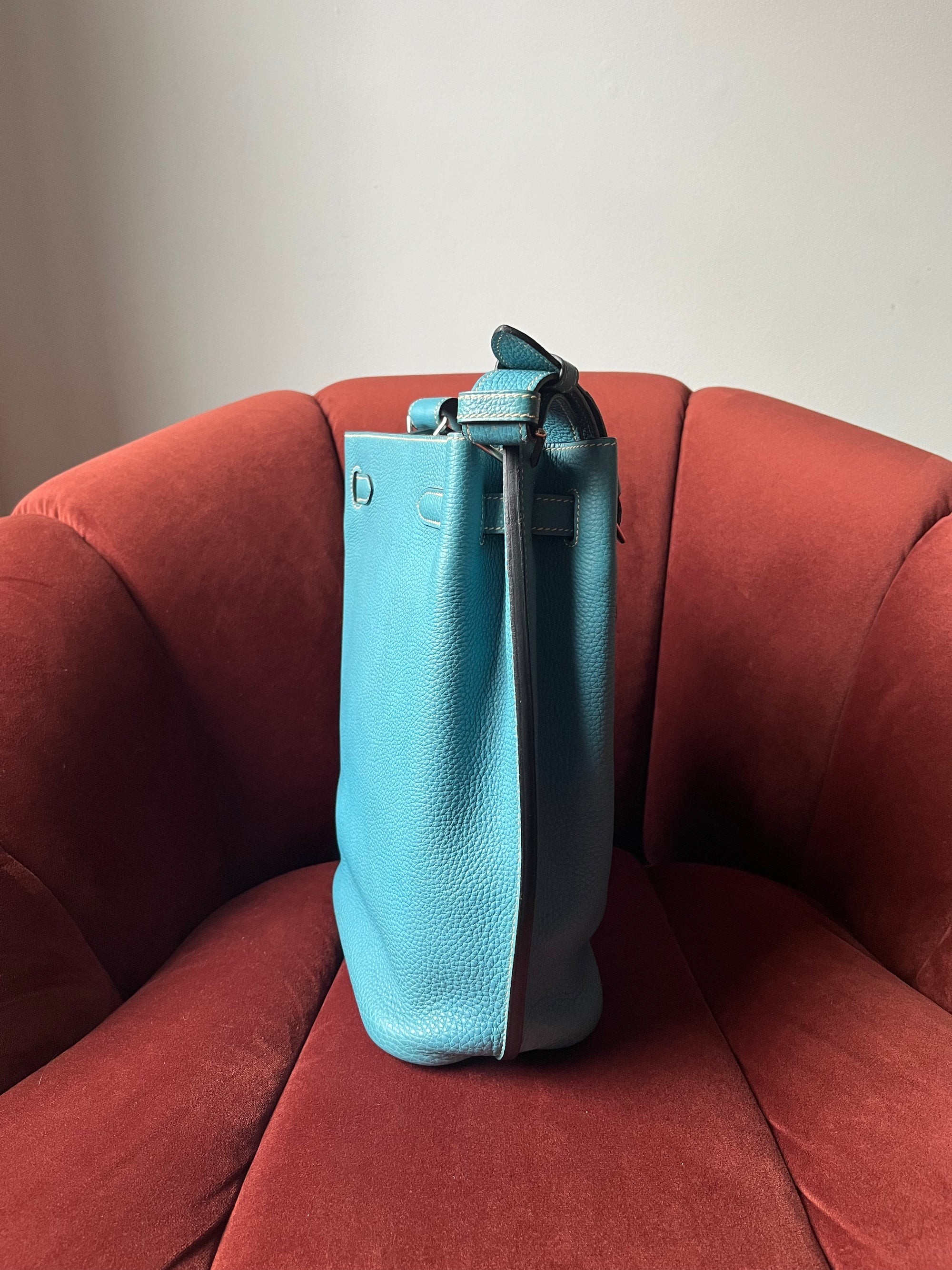 Hermès So Kelly 22 In Bleu Jean Togo (2010)