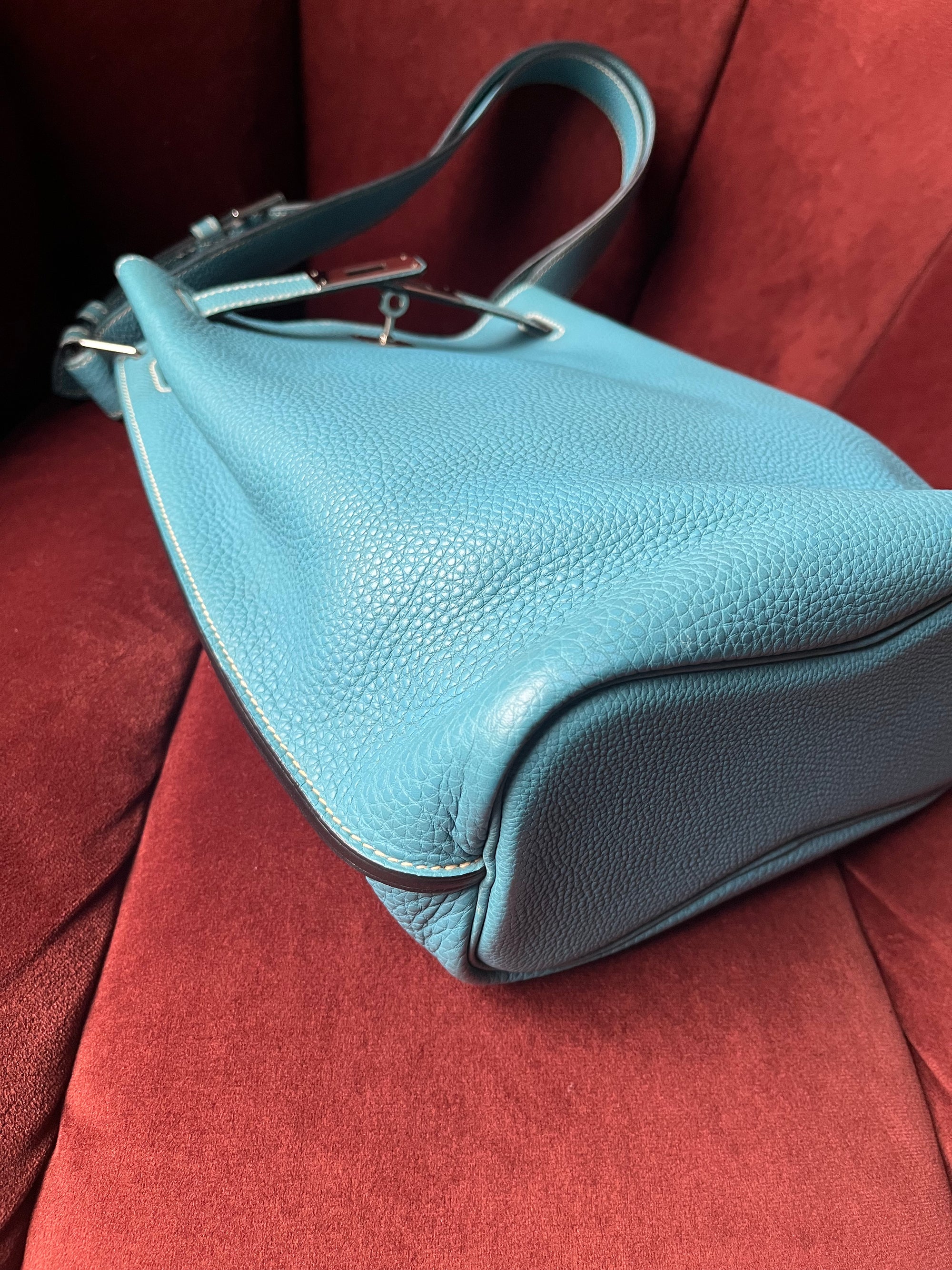Hermès So Kelly 22 In Bleu Jean Togo (2010)