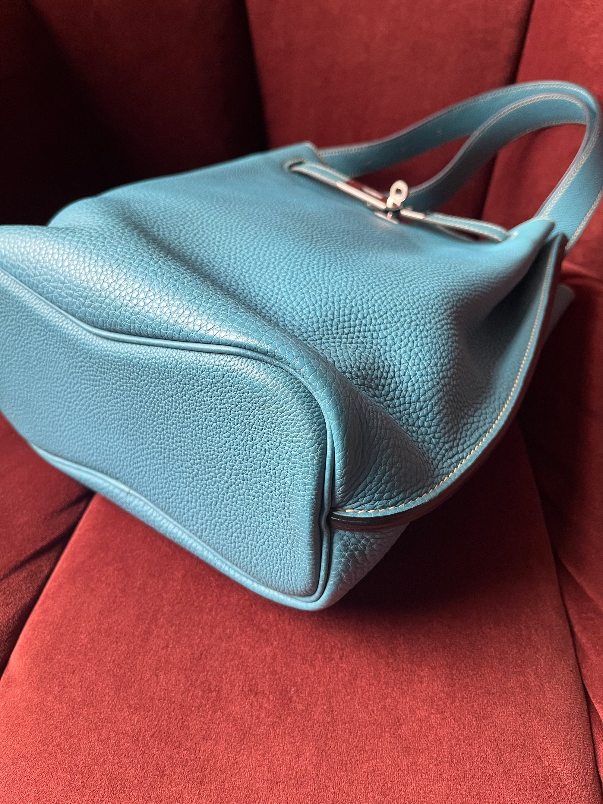 Hermès So Kelly 22 In Bleu Jean Togo (2010)