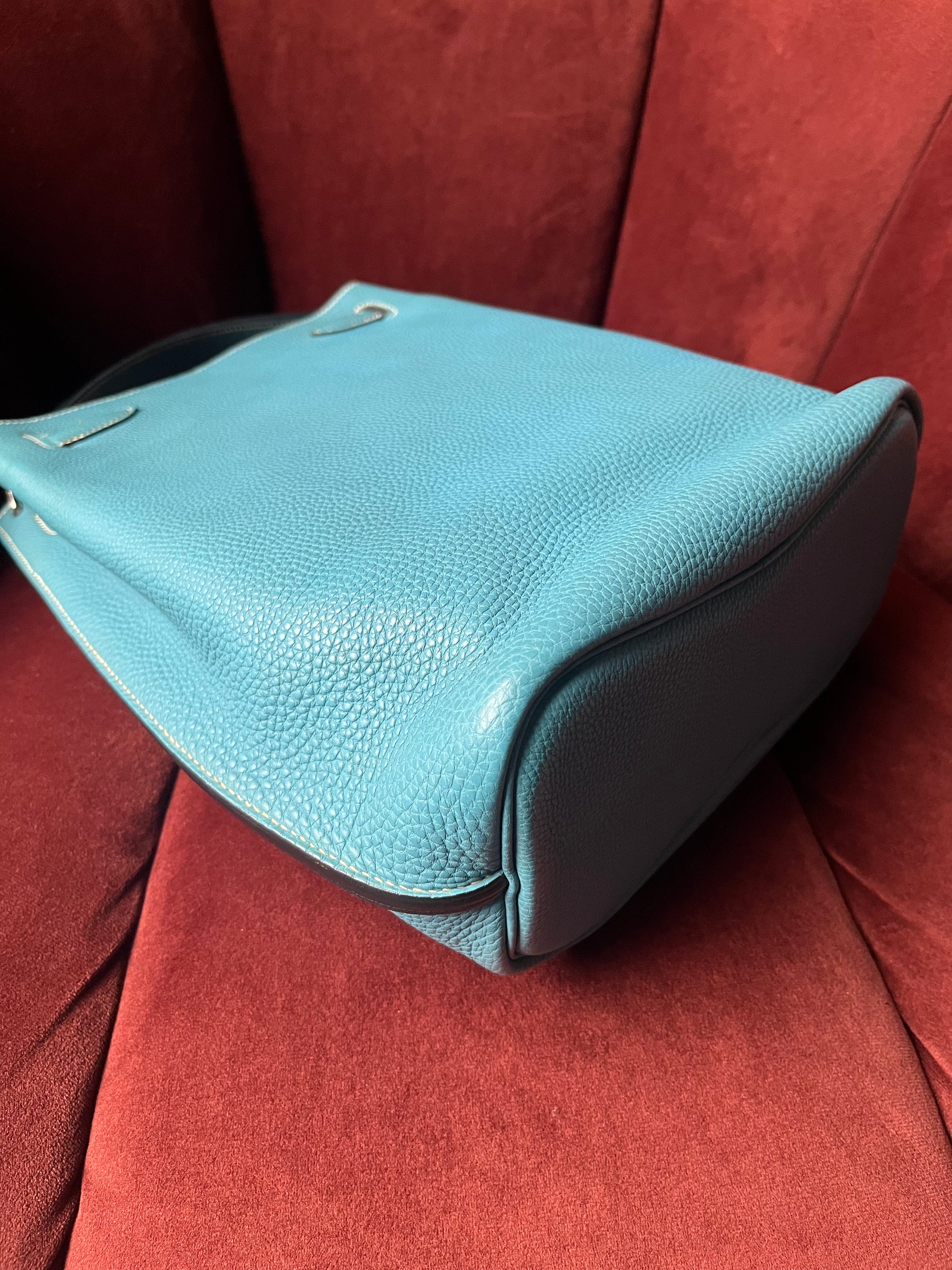 Hermès So Kelly 22 In Bleu Jean Togo (2010)