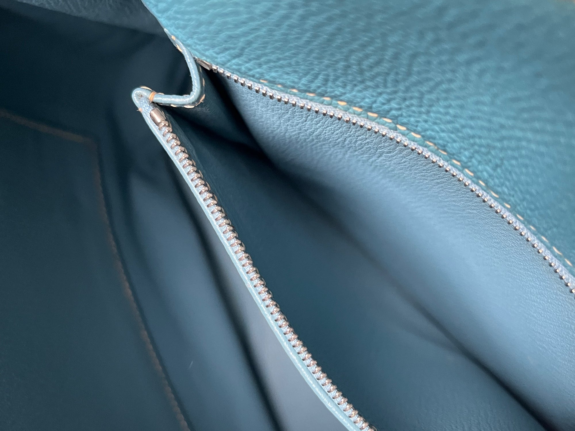 Hermès So Kelly 22 In Bleu Jean Togo (2010)