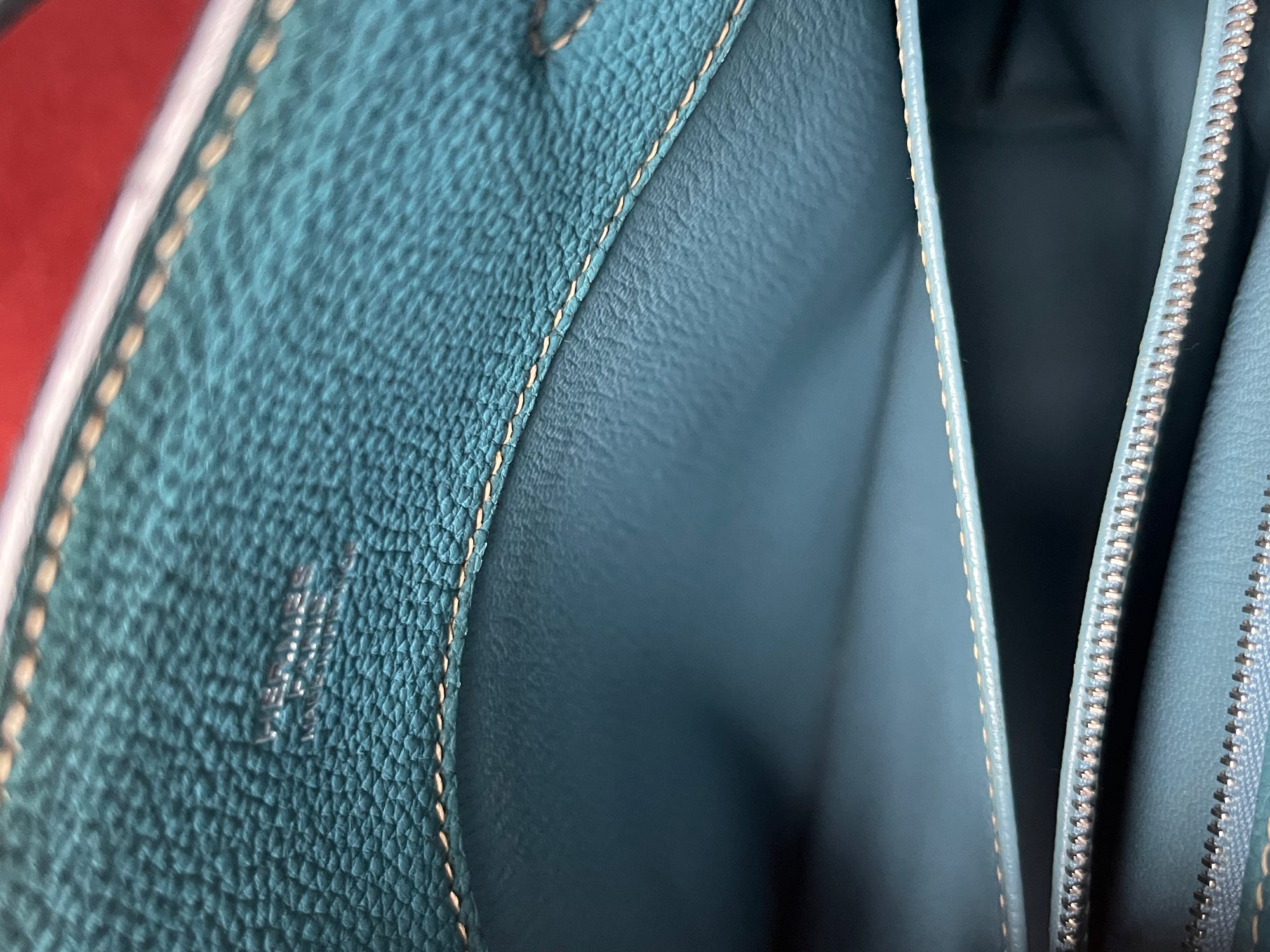 Hermès So Kelly 22 In Bleu Jean Togo (2010)