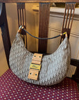 Dior Vintage Street Chic Half Moon Mini Hobo (2004)