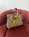 Hermès Birkin 25 Sellier In Etoupe Epsom (2020)
