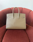 Hermès Birkin 25 Sellier In Etoupe Epsom (2020)