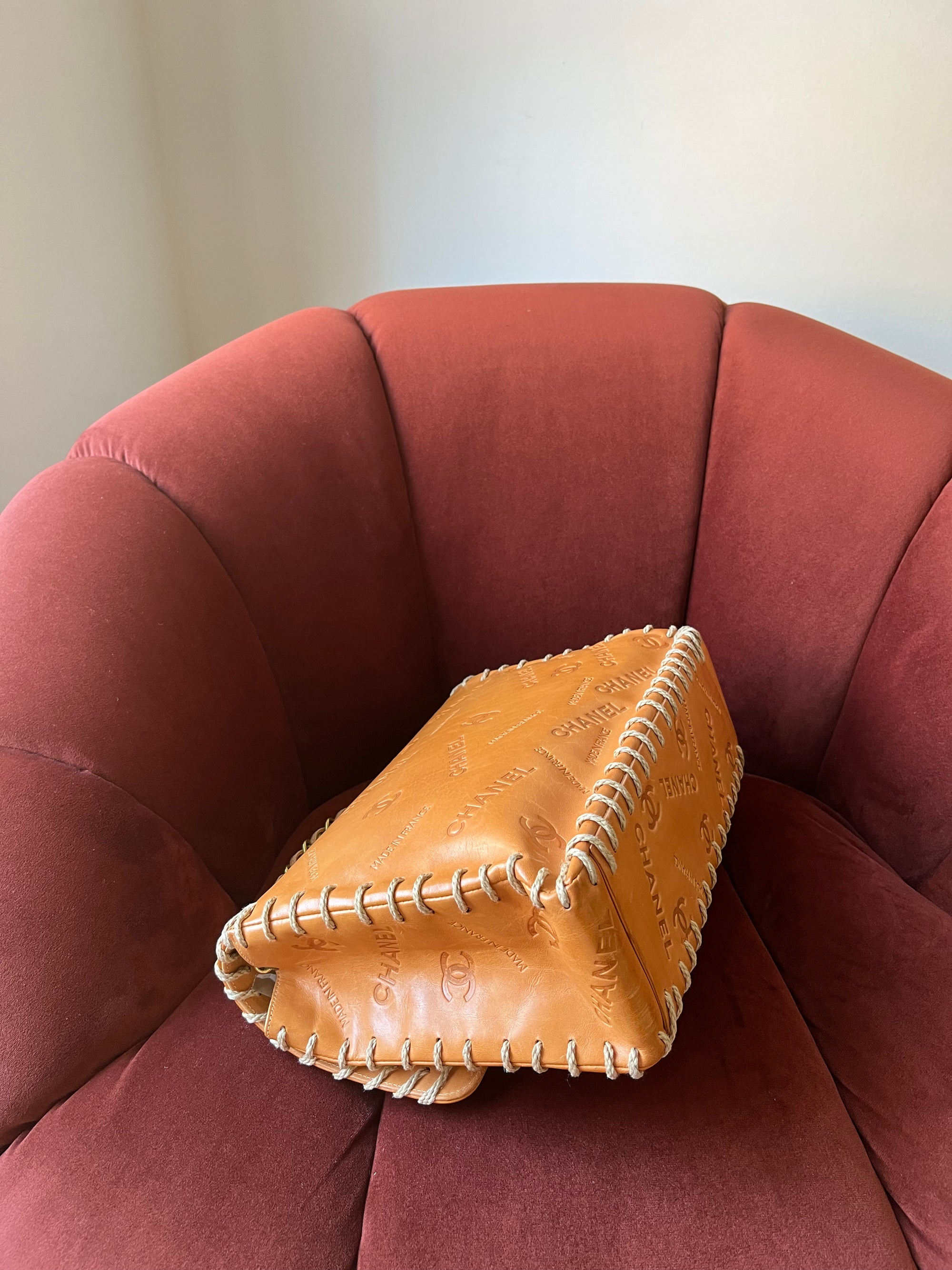 Chanel Vintage Jumbo Whipstitch Flap (1991-1994)