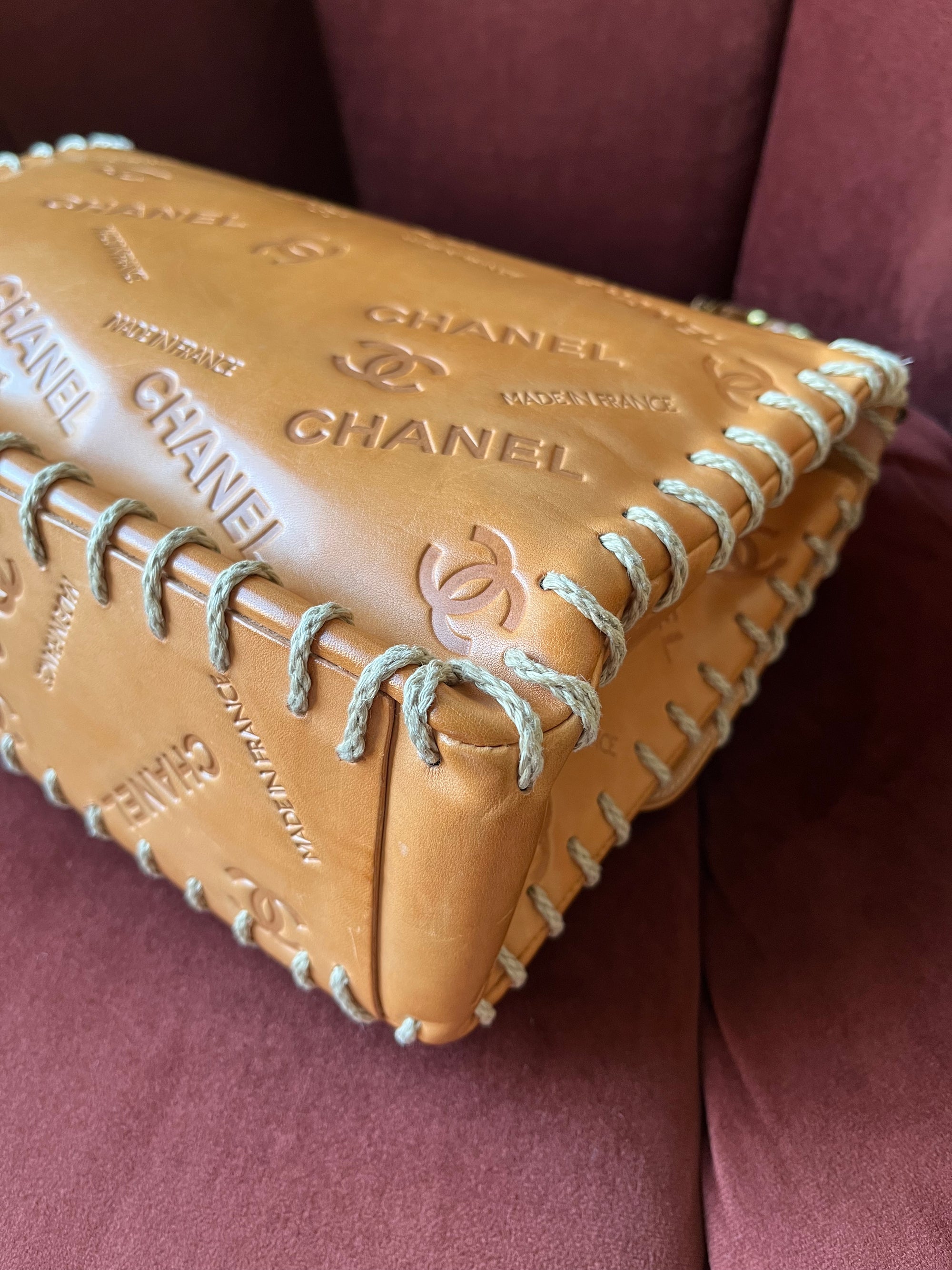 Chanel Vintage Jumbo Whipstitch Flap (1991-1994)