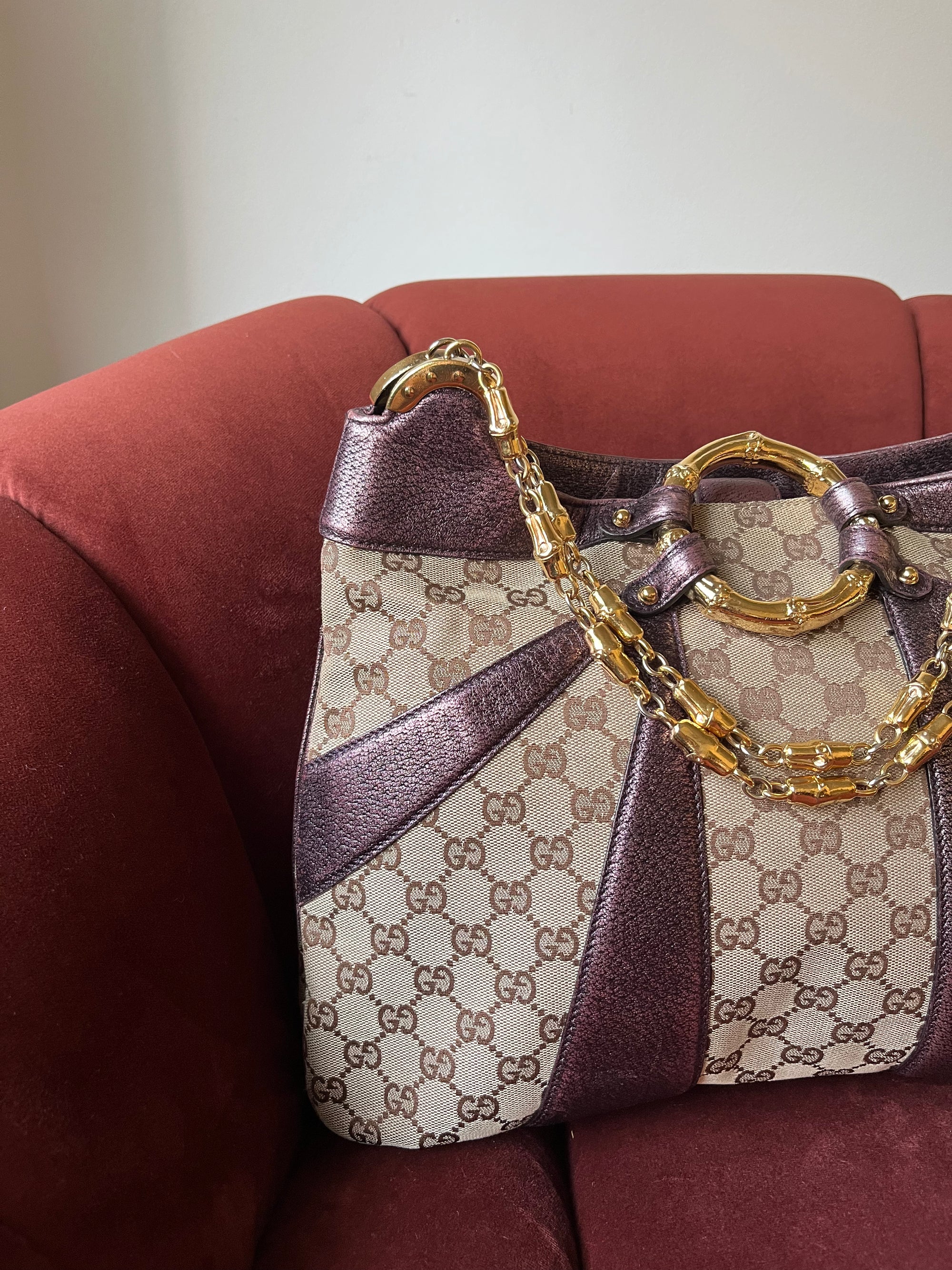 Gucci by Tom Ford Bamboo Chain Tote