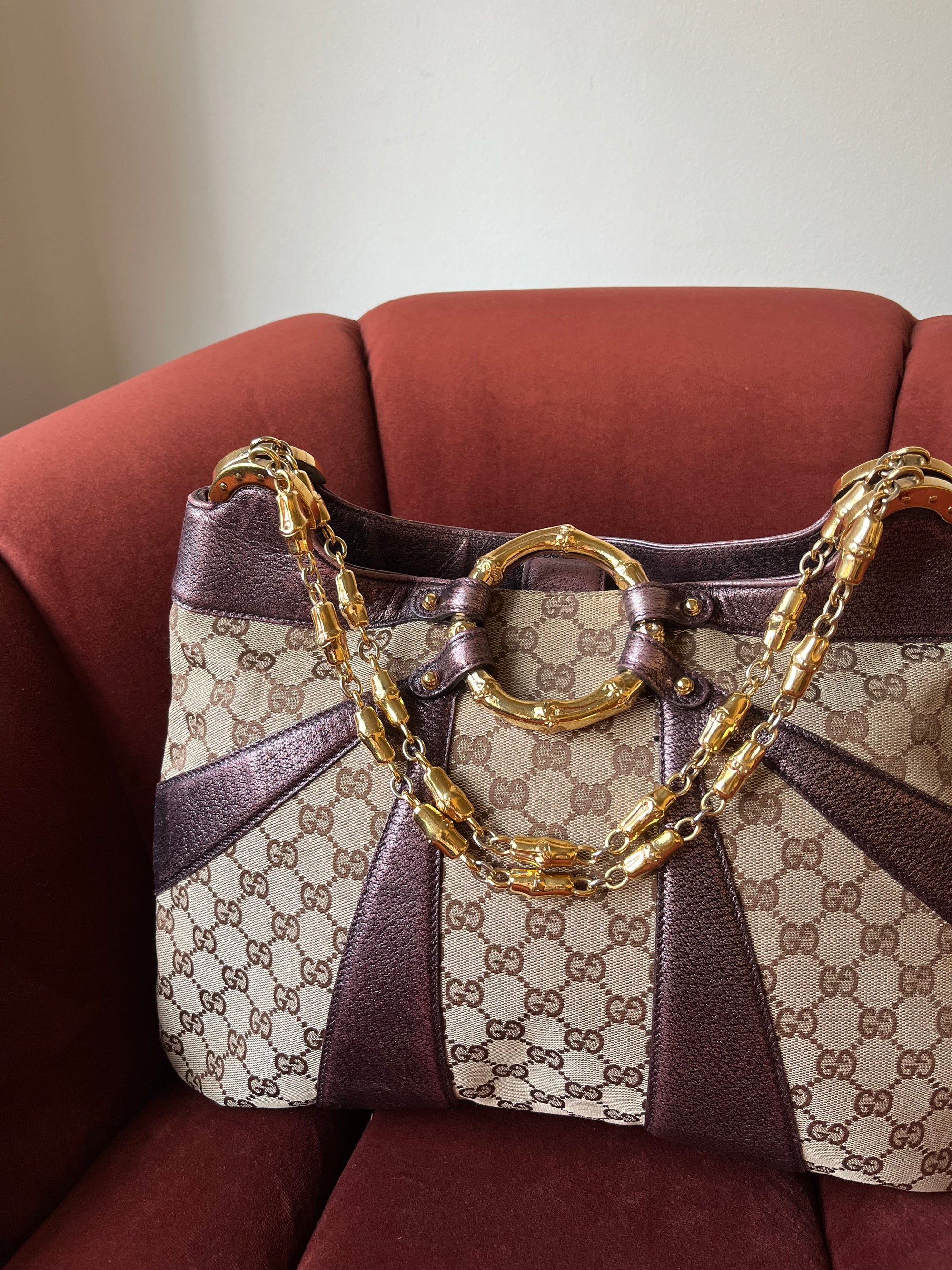 Gucci by Tom Ford Bamboo Chain Tote