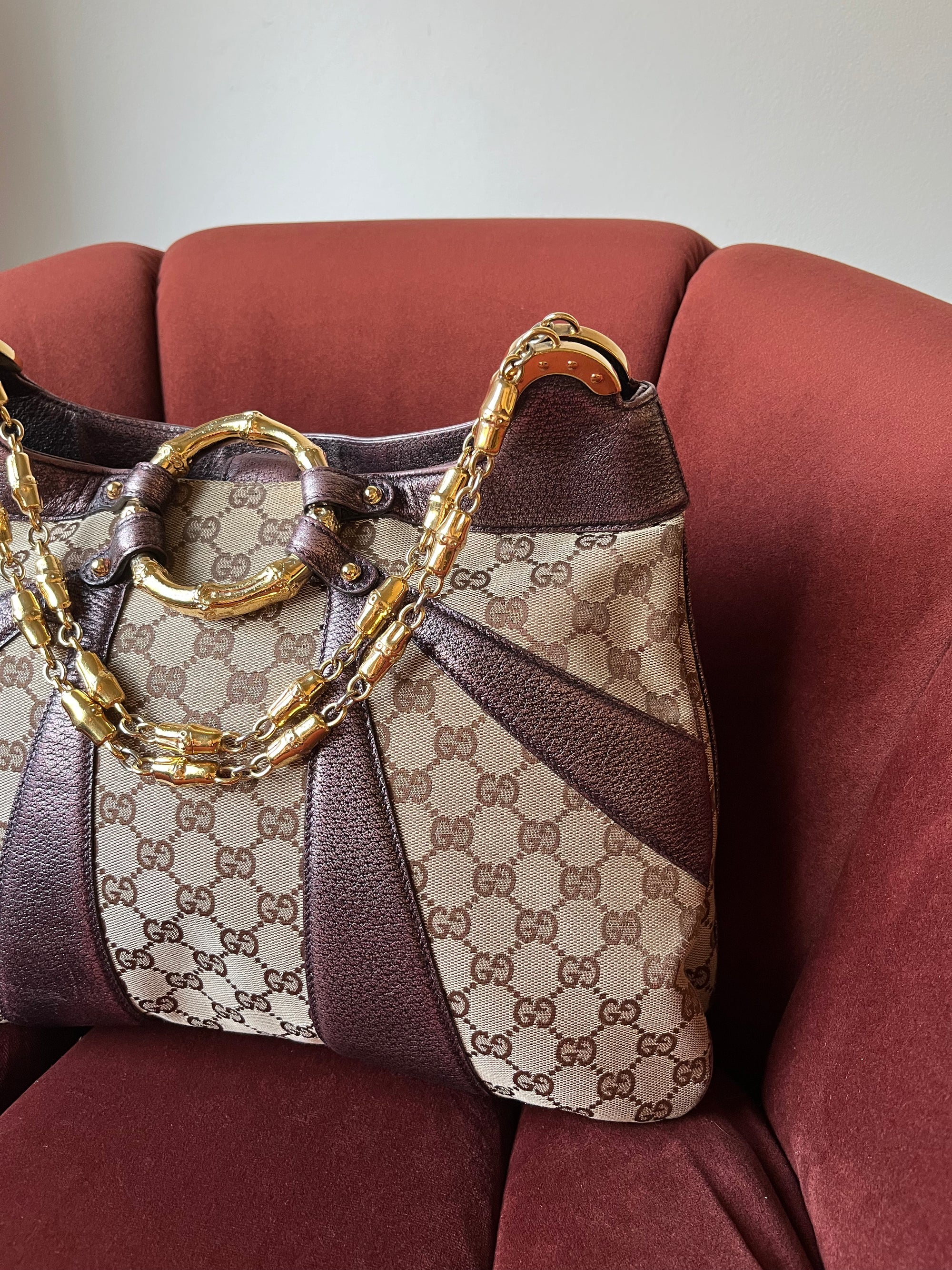 Gucci by Tom Ford Bamboo Chain Tote