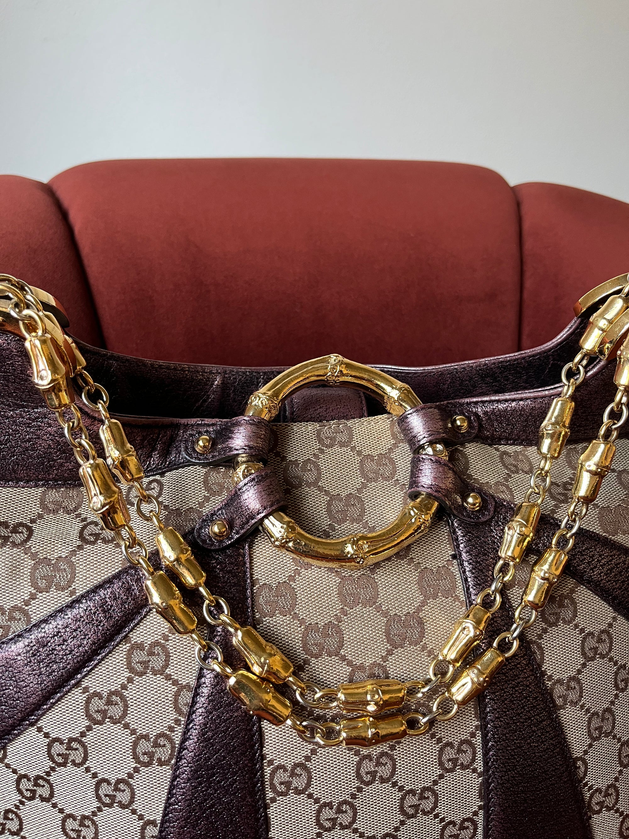 Gucci by Tom Ford Bamboo Chain Tote
