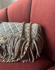 Chanel Paris-Dallas Suede Fringe Flap (2014)