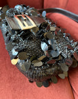 Fendi Vintage Beaded Paillette Baguette