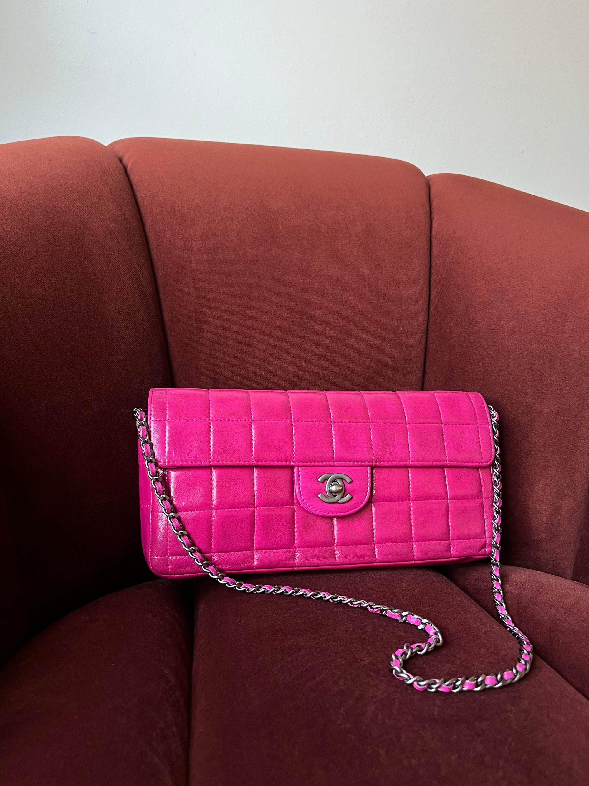 Chanel East West Chocolate Bar Flap (2002)
