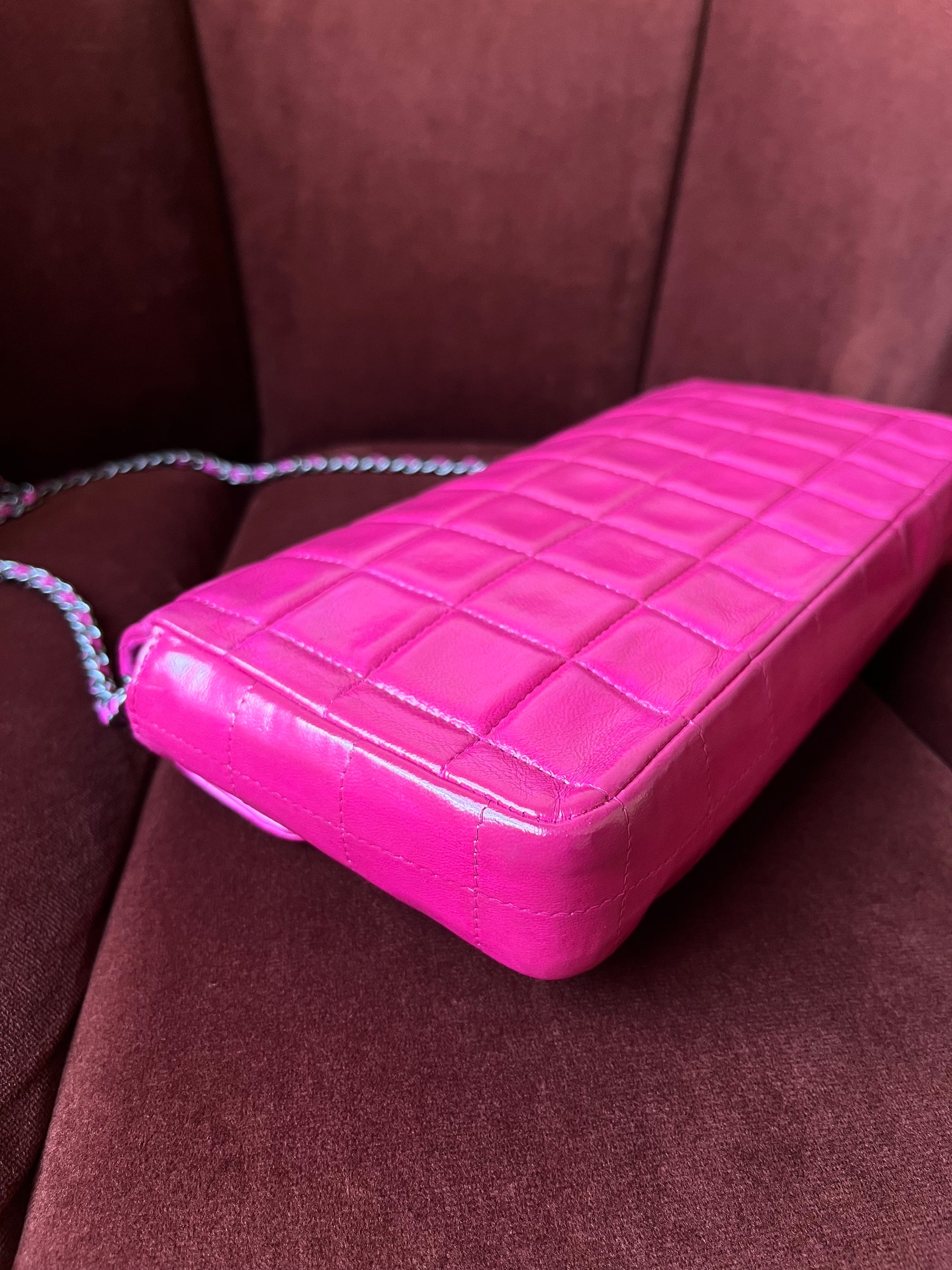 Chanel East West Chocolate Bar Flap (2002)