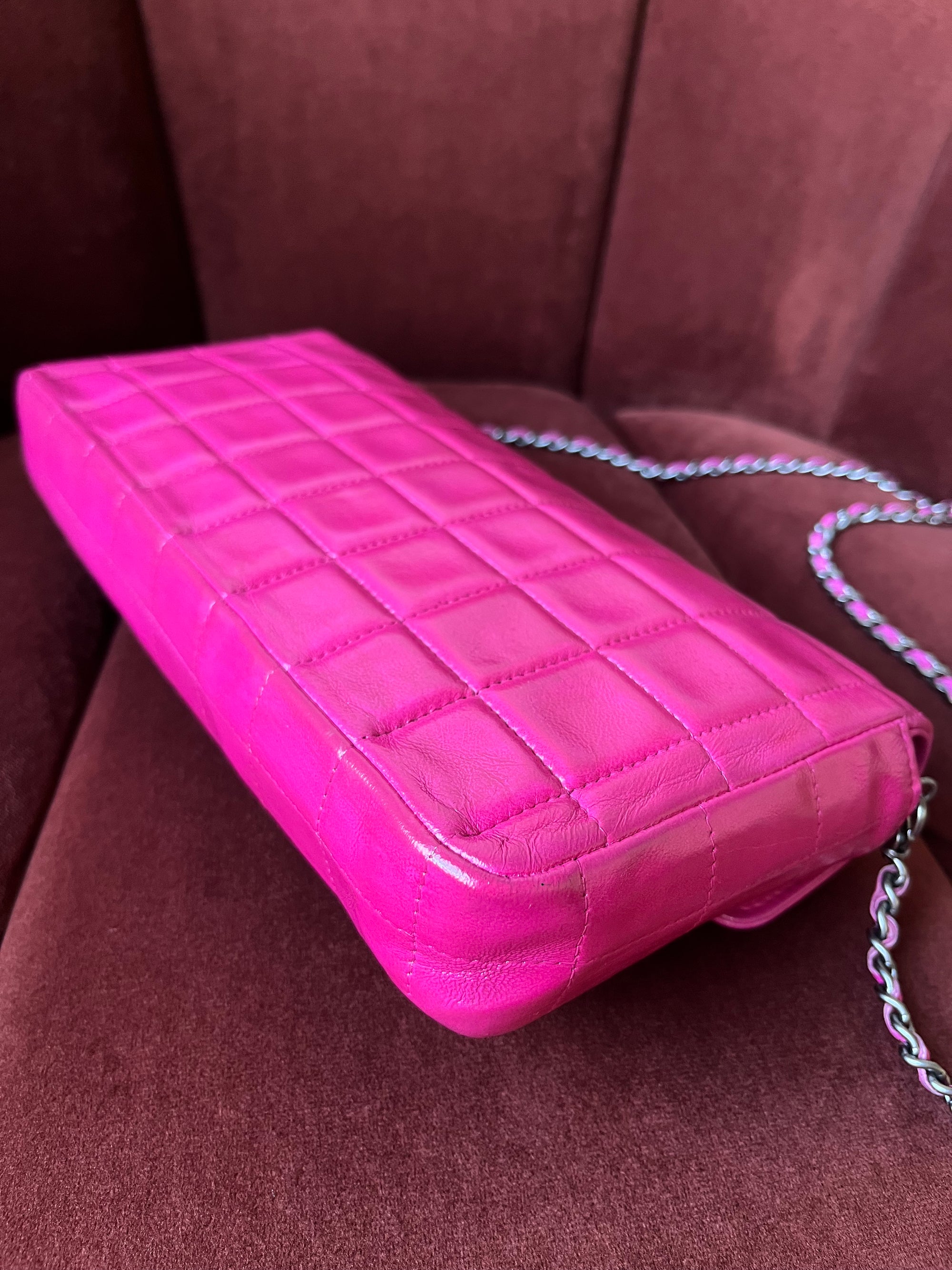 Chanel East West Chocolate Bar Flap (2002)