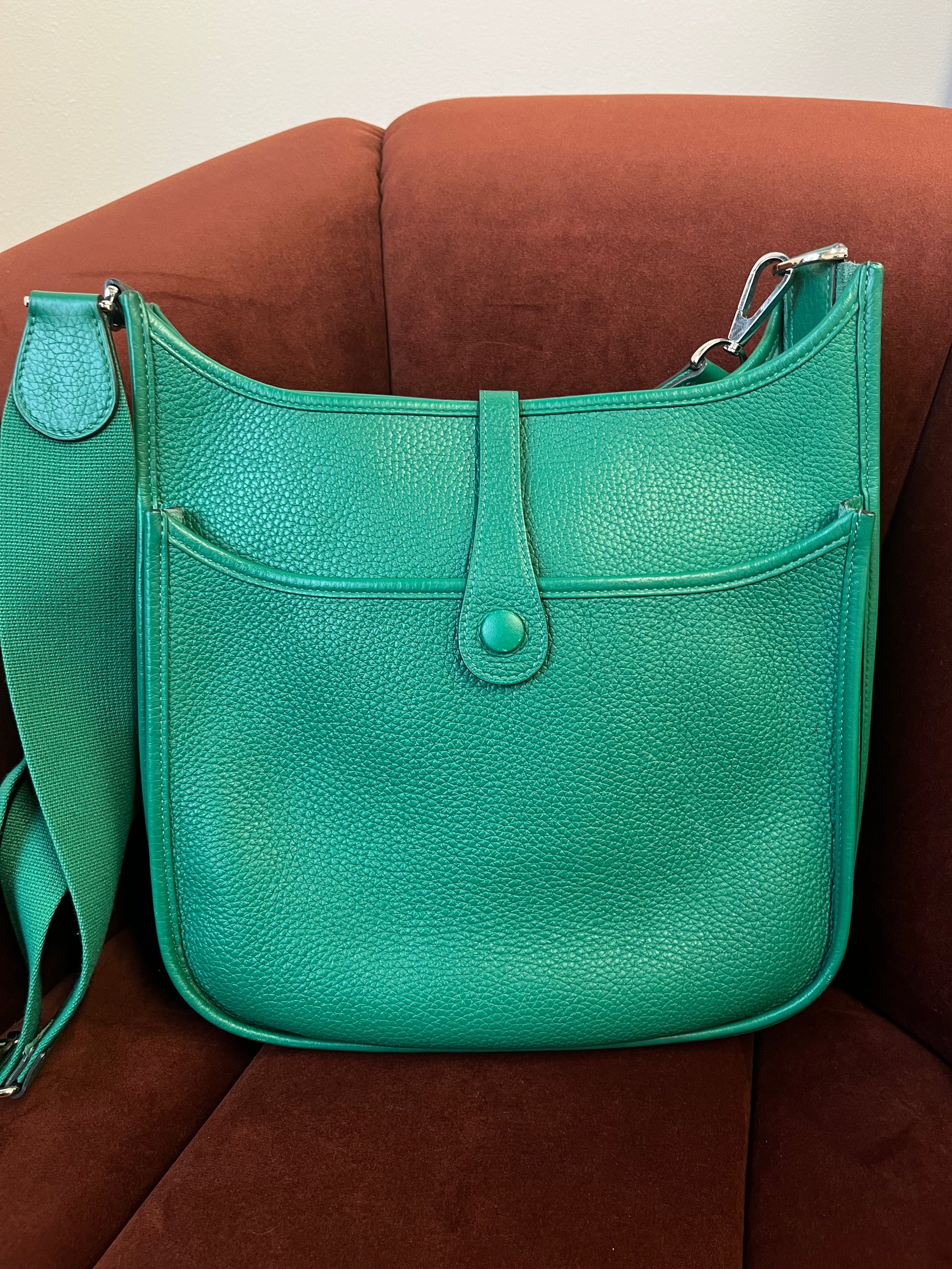 Hermès Evelyne III 29 In Vert Vertigo Clemence (2018)