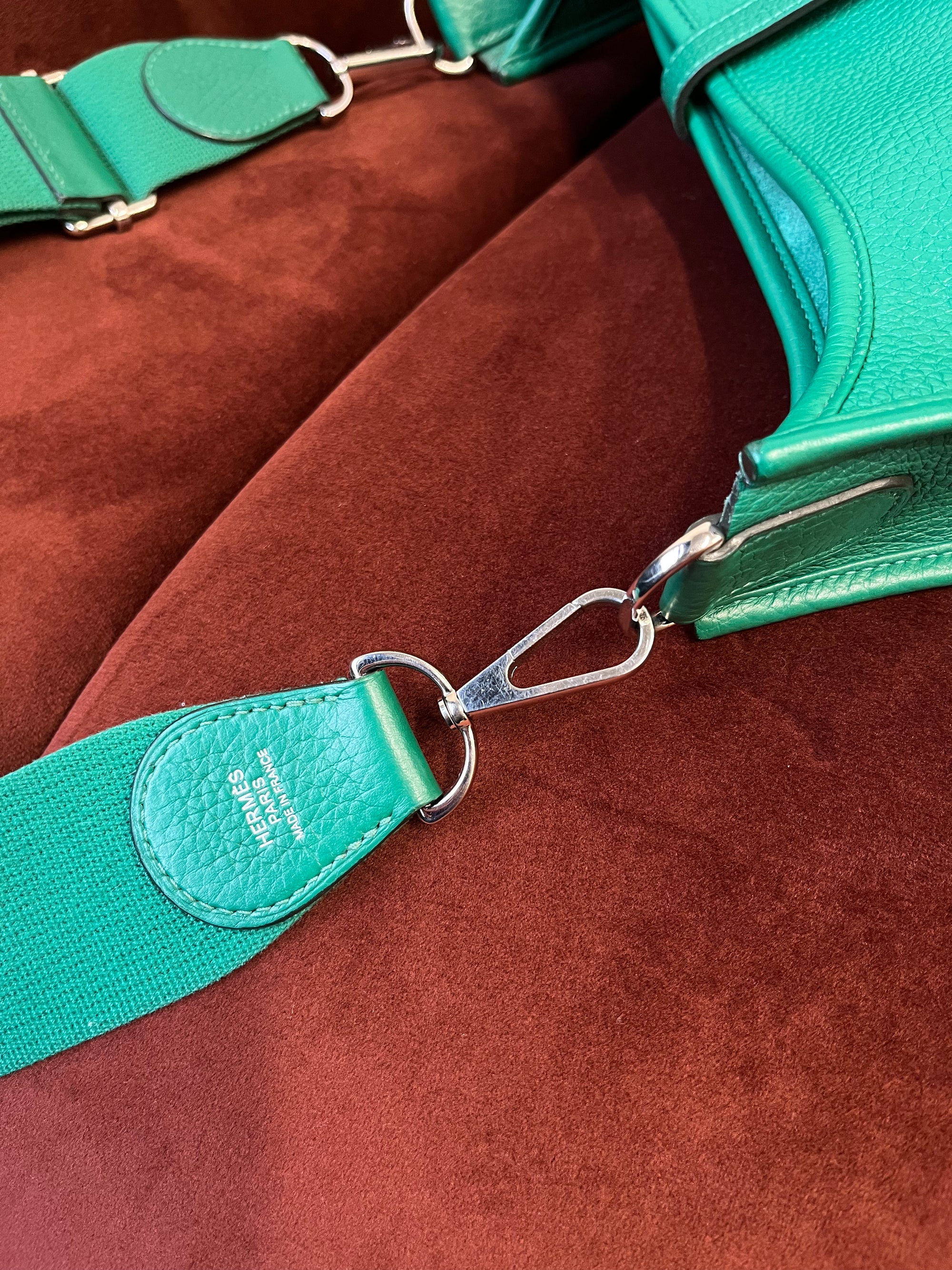 Hermès Evelyne III 29 In Vert Vertigo Clemence (2018)