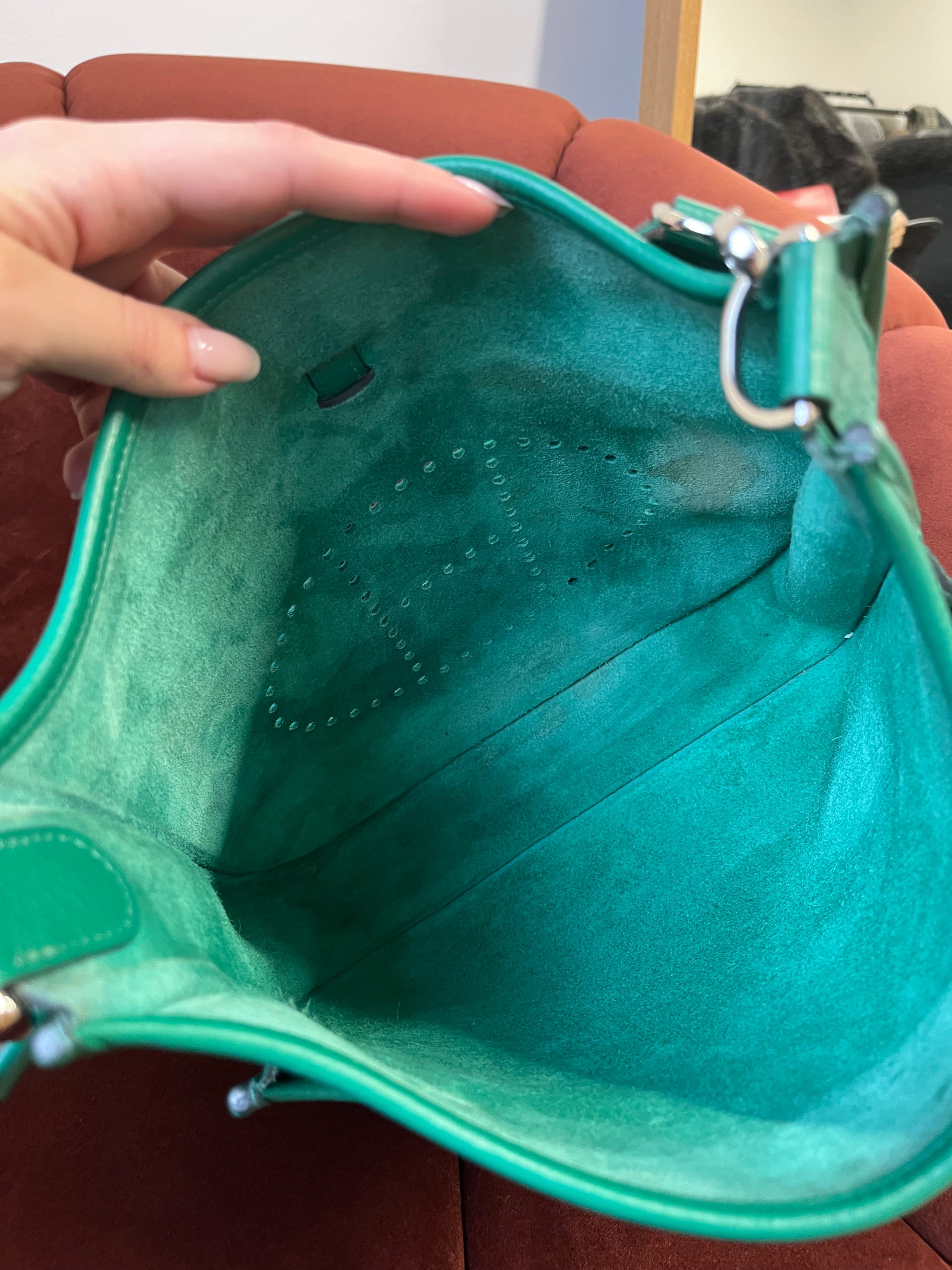 Hermès Evelyne III 29 In Vert Vertigo Clemence (2018)