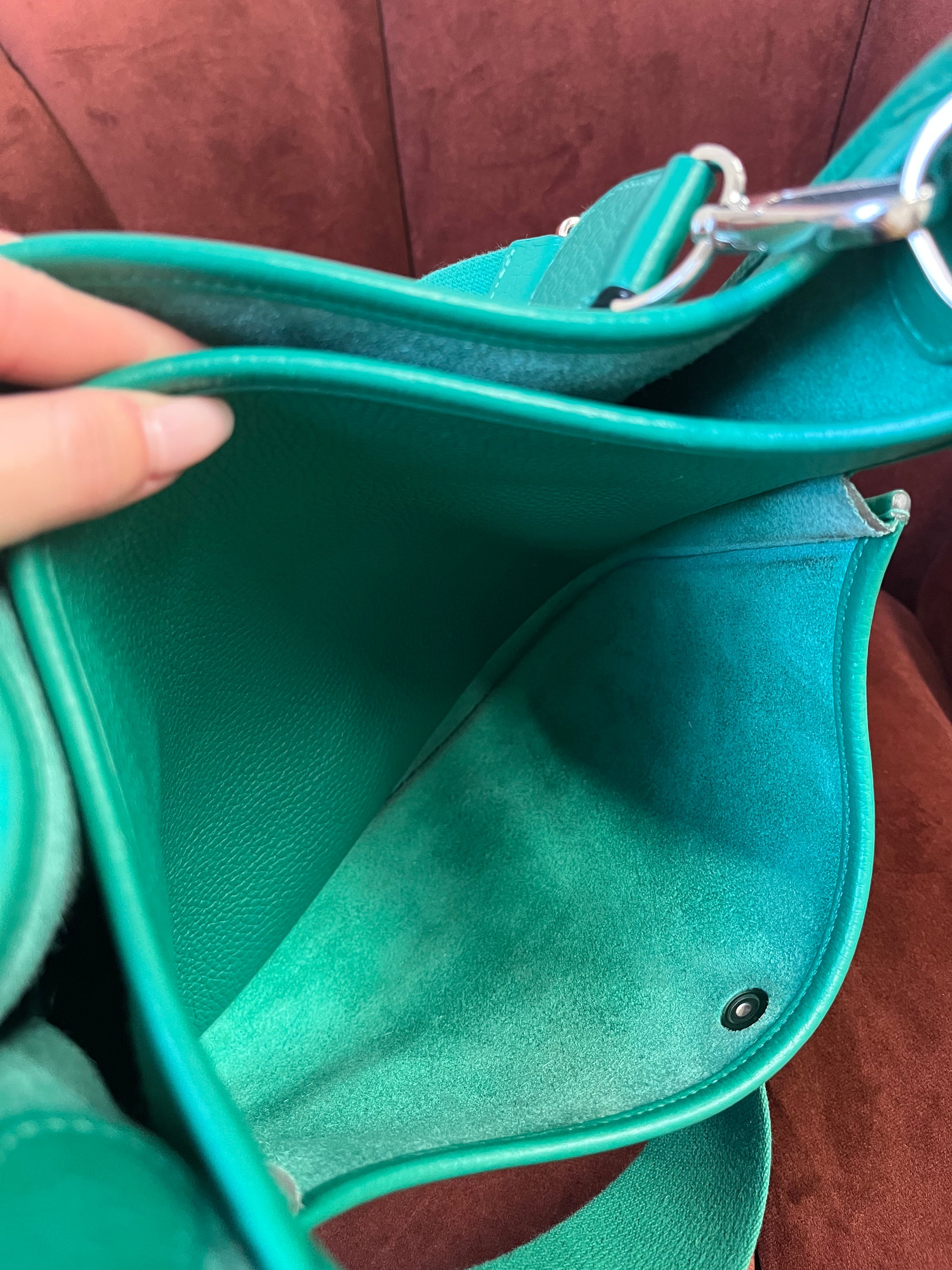 Hermès Evelyne III 29 In Vert Vertigo Clemence (2018)