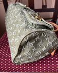 Louis Vuitton Vintage Green Denim Neo Speedy (2006)