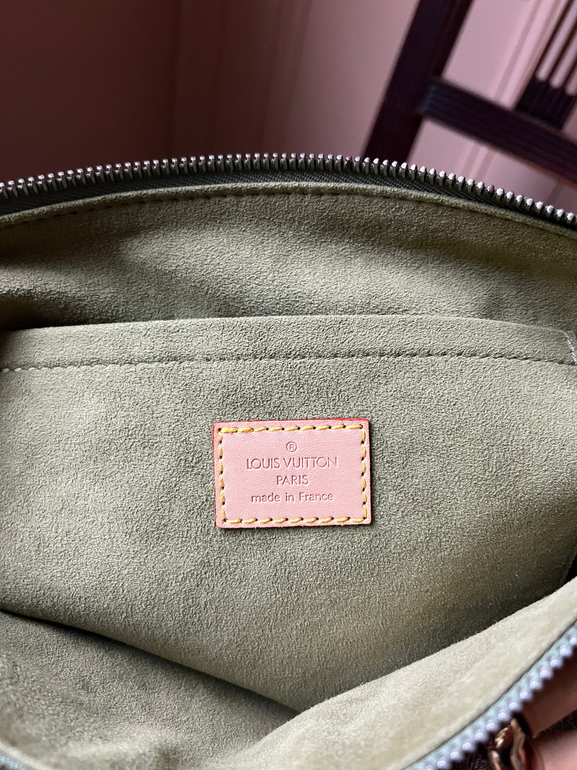 Louis Vuitton Vintage Green Denim Neo Speedy (2006)