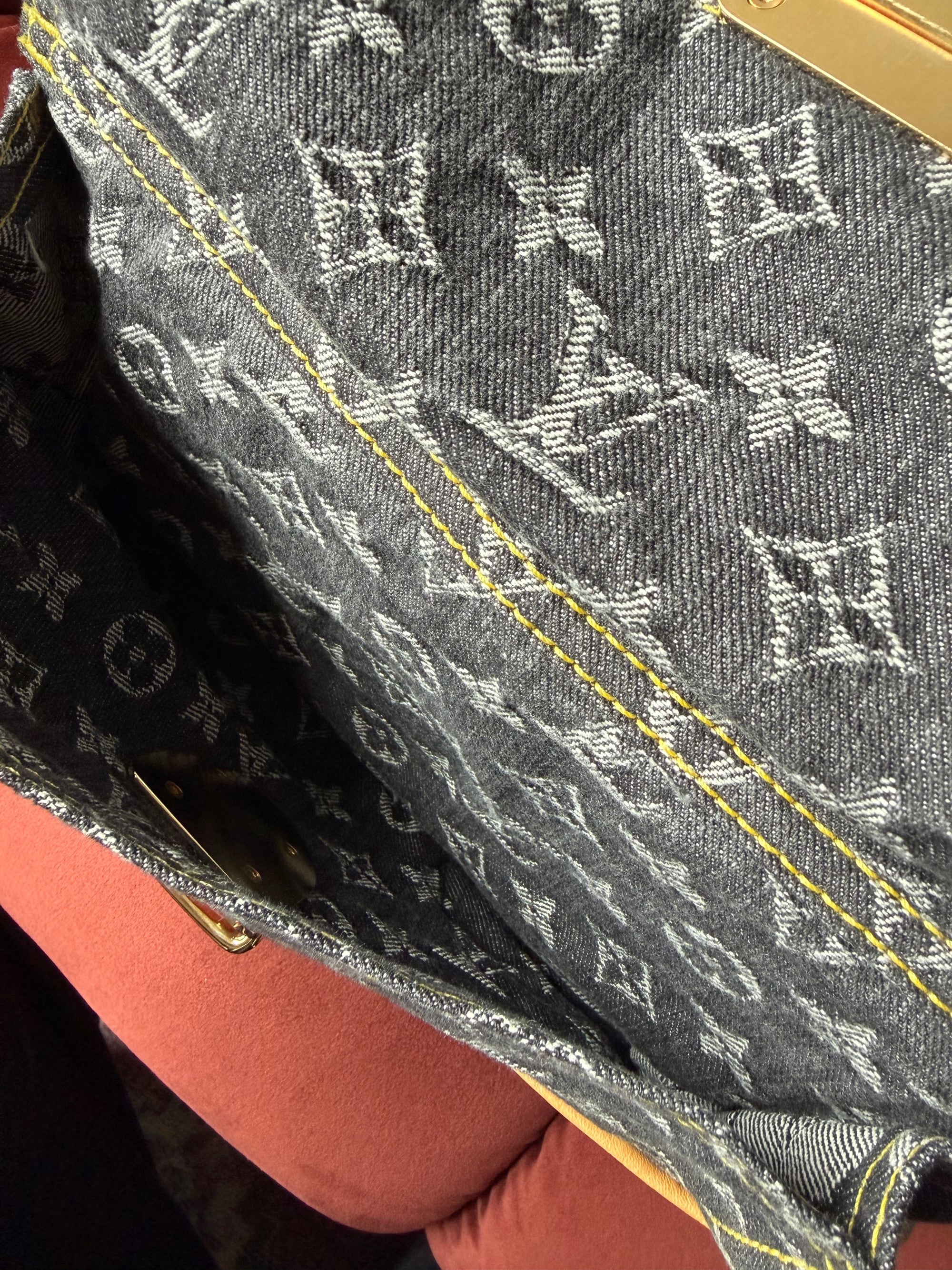 Louis Vuitton Monogram Denim Patchwork Bowly (2007)
