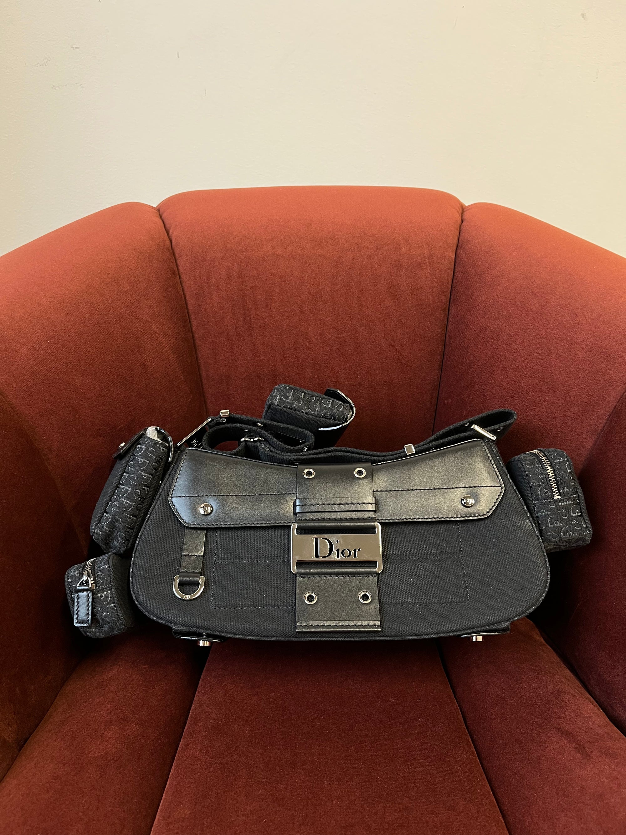 Dior Vintage Street Chic Columbus Shoulder Bag