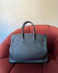 Hermès Birkin 35 In Black Togo (2014)