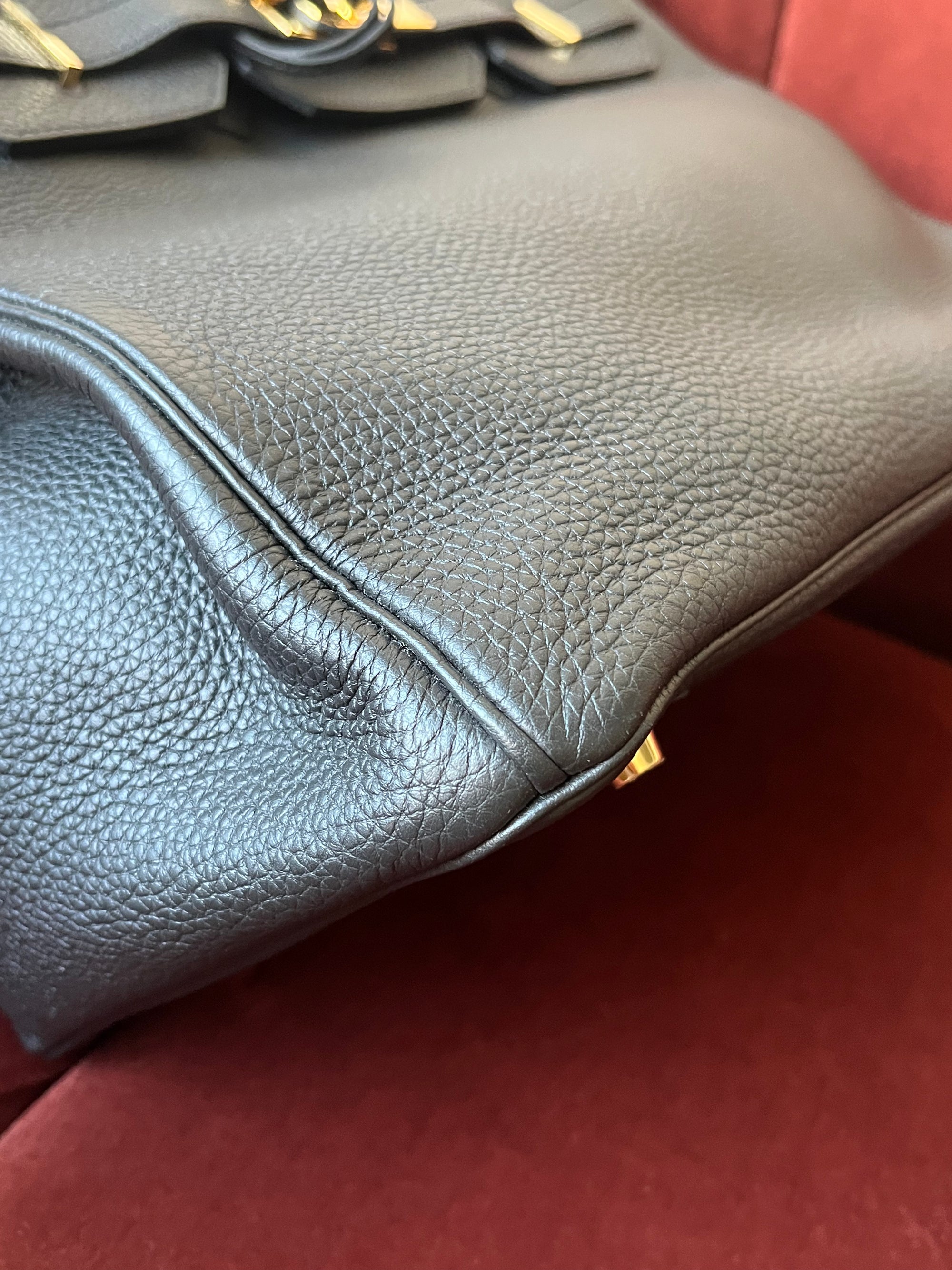 Hermès Birkin 35 In Black Togo (2014)