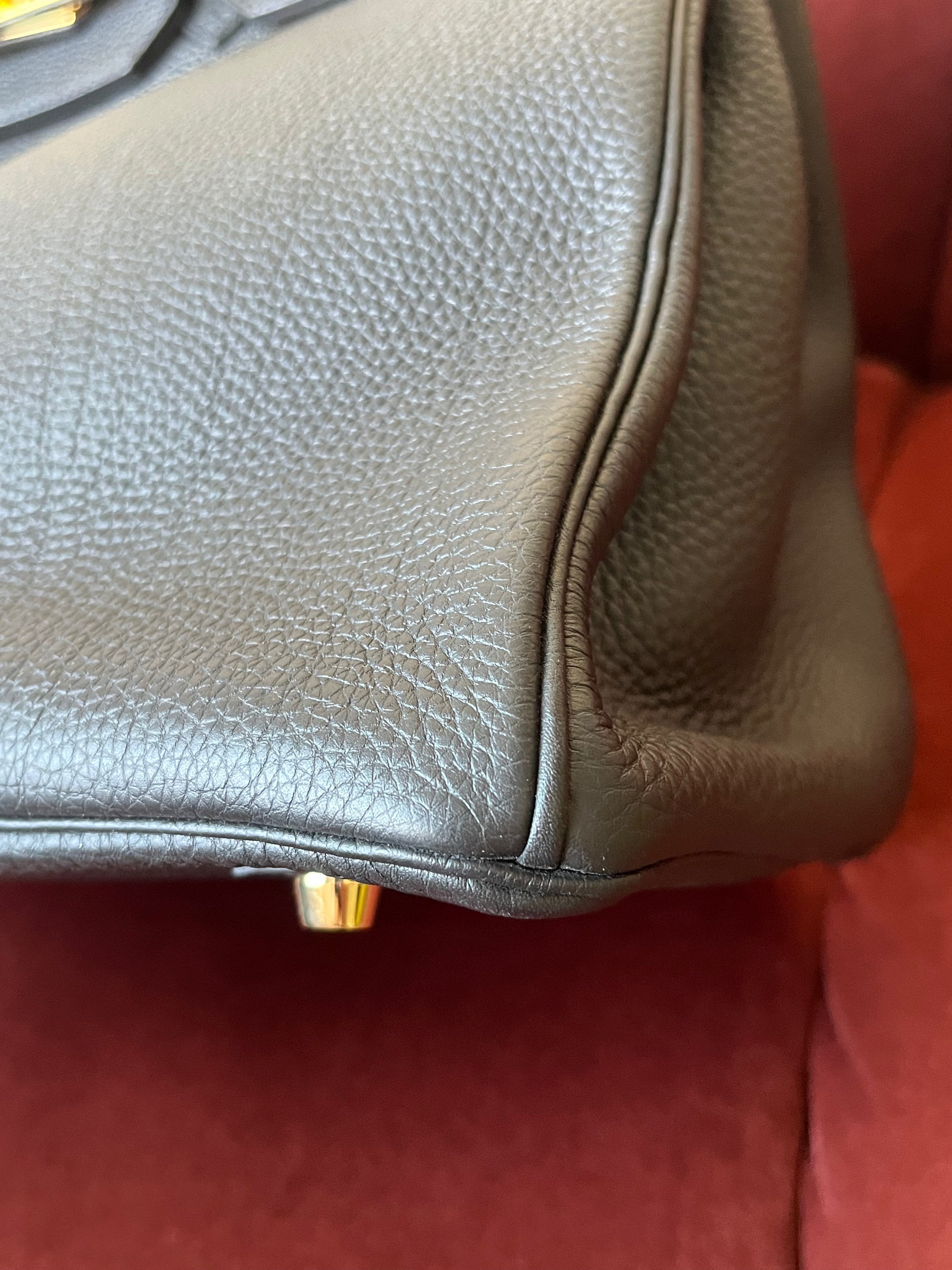 Hermès Birkin 35 In Black Togo (2014)