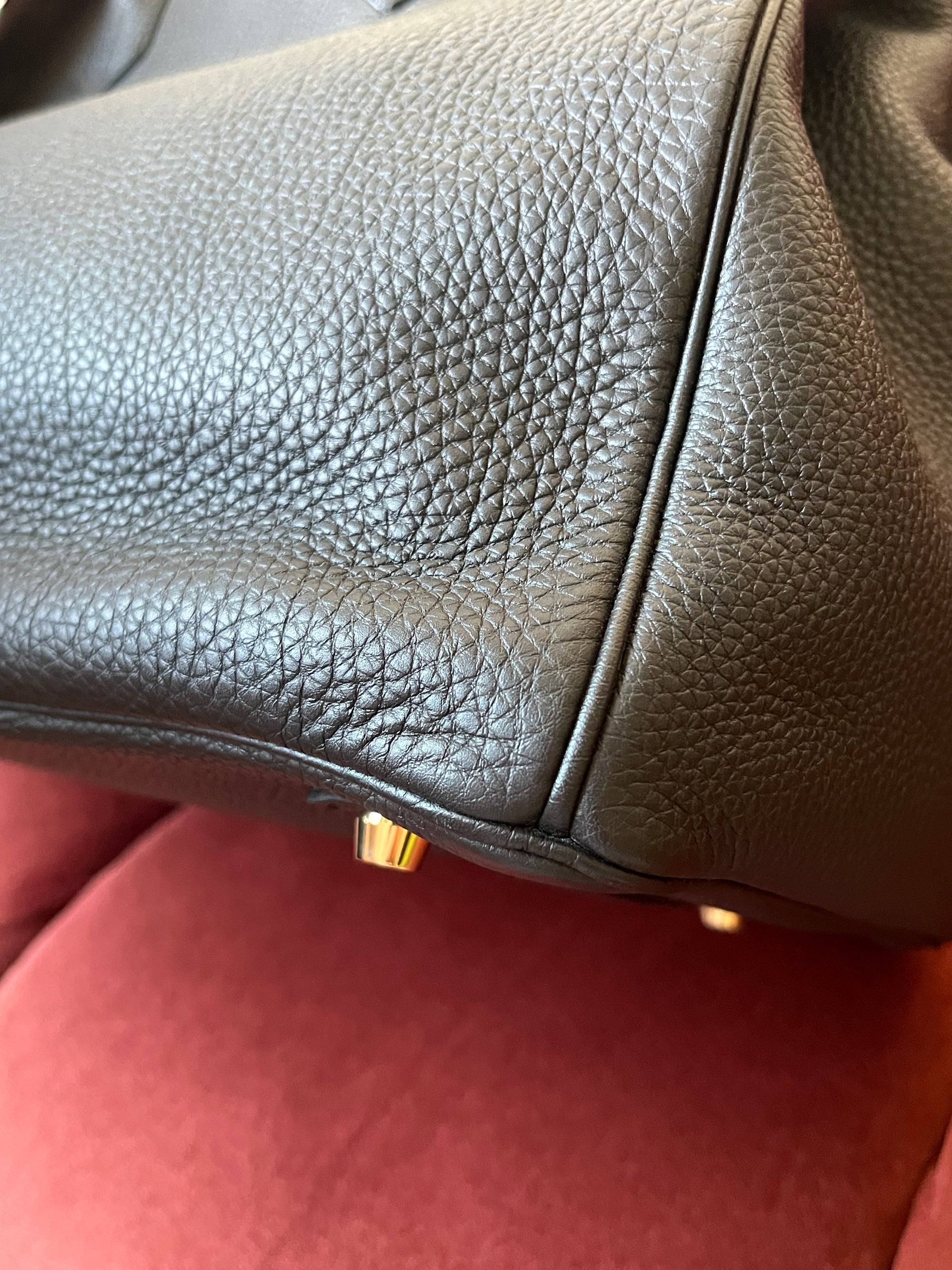 Hermès Birkin 35 In Black Togo (2014)
