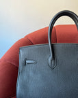 Hermès Birkin 35 In Black Togo (2014)