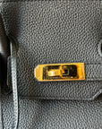 Hermès Birkin 35 In Black Togo (2014)