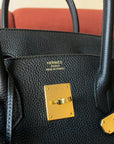 Hermès Birkin 35 In Black Togo (2014)