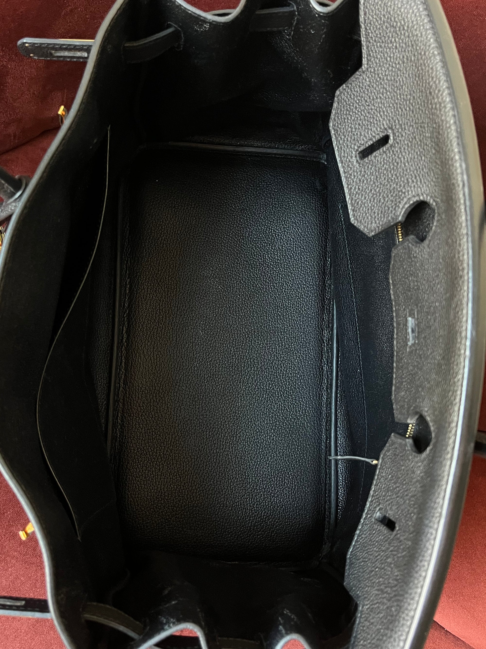Hermès Birkin 35 In Black Togo (2014)