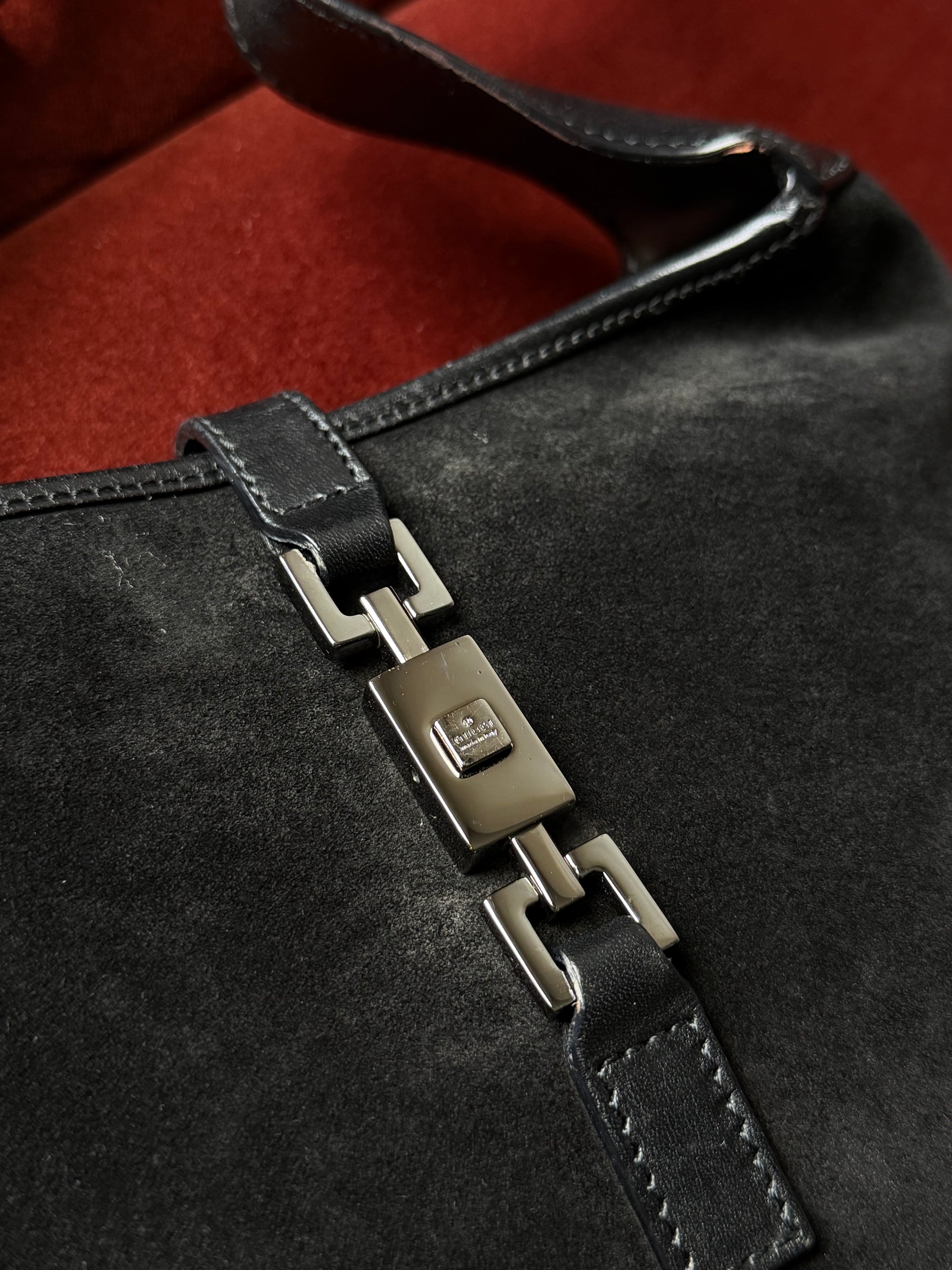 Gucci Vintage Suede Jackie