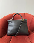 Hermès Kelly 32 In Black Ardennes (2001)