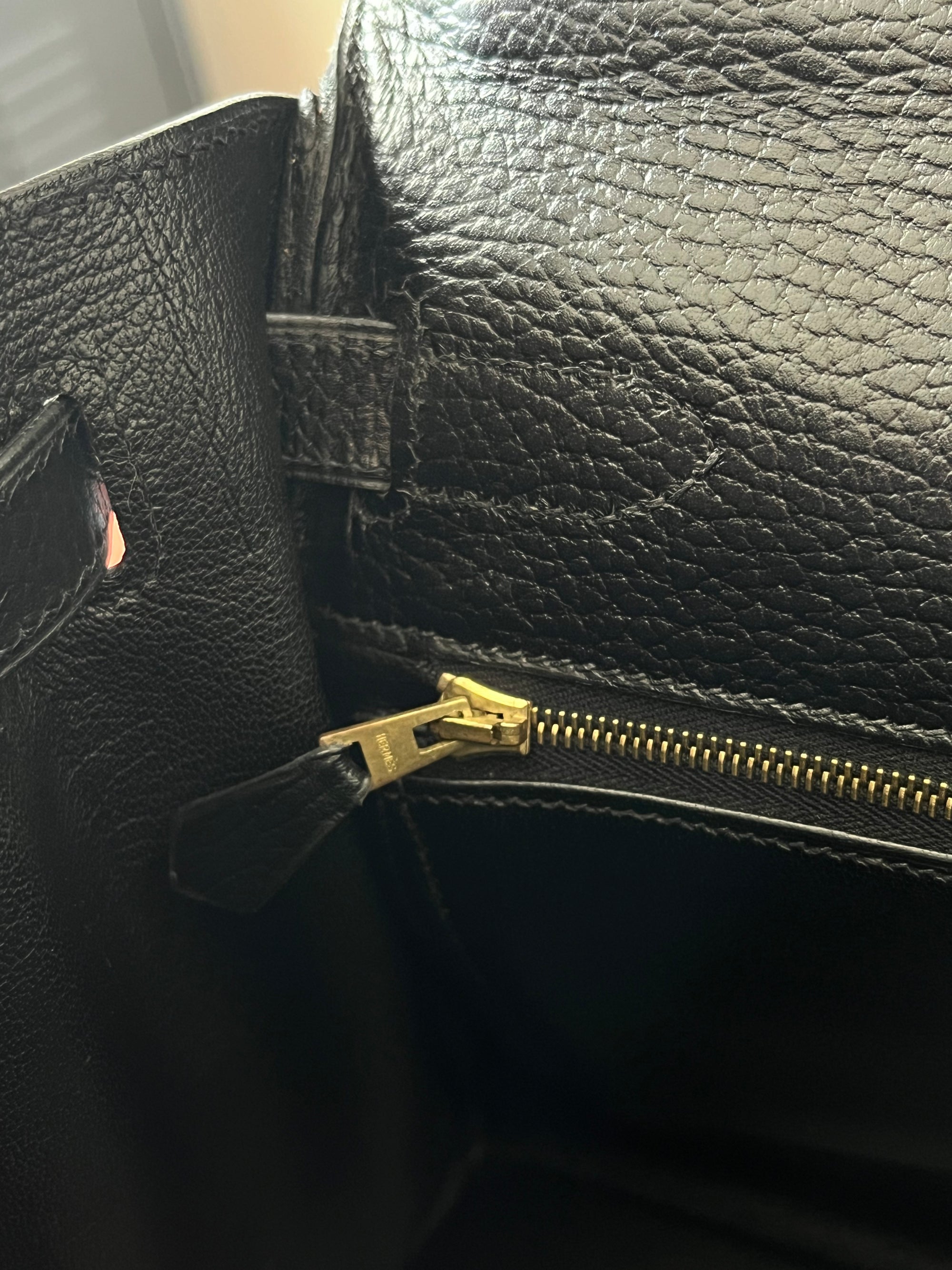 Hermès Kelly 32 In Black Ardennes (2001)