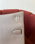 Hermès Jypsiere 28 In Gris Tourterelle Clemence (2015)