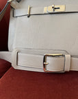 Hermès Jypsiere 28 In Gris Tourterelle Clemence (2015)