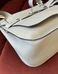 Hermès Jypsiere 28 In Gris Tourterelle Clemence (2015)
